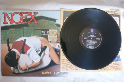 NOFX - Heavy Petting Zoo - Black, Dark Pink Repress - Paid ~$12