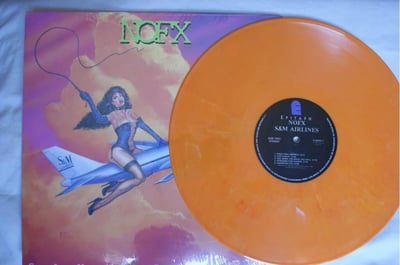NOFX - S&M Airlines - Orange repress - paid $12