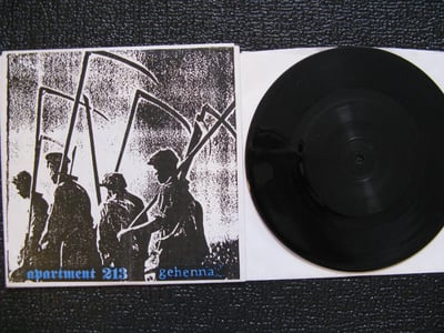 Split - Gehenna / Apartment 213 (Area 51) 2nd Pressing Black Vinyl Blue Ink Insert /500 OOP