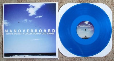 Man Overboard - Before We Met: A Collection of Old Songs | Panic | 2010 | Transparent Blue | /270