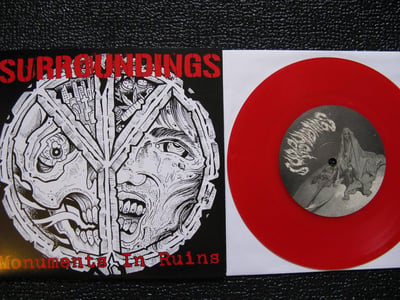 Surroundings - Monuments In Ruins (Organized Crime) Red Vinyl /330