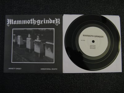 Split - Mammoth Grinder / Legion (Nuclear Solutions) Black Vinyl /300 OOP