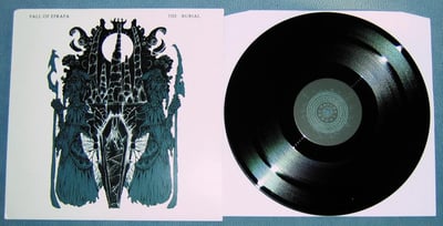 Fall of Efrafa - The Burial | Halo of flies / Tadpole, td-023 | black, silkscreened b-side /300