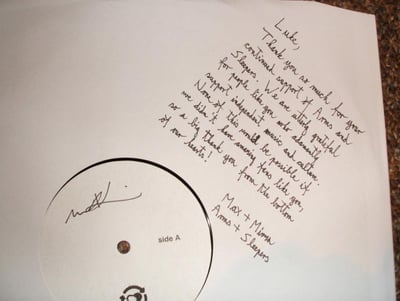Arms and Sleepers - Matador [LP - TEST PRESS] - Fake Chapter - FAKE39 - /5