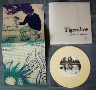 Tigers Jaw | Spirit Desire | Tiny Engines | Yellow, Screened Cover | #19/69