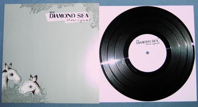 The diamond sea - Self-titled | Yellow ghost, boo!-016 | black