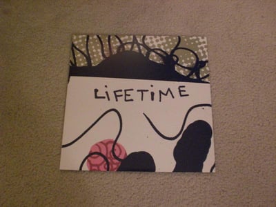 Lifetime - S/T 12" (Maroon Marble Vinyl)