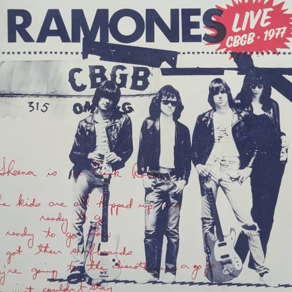 Ramones - Live (CBGB • 1977) (Rhino Records, RCV1 728254) • LP • Red Translucent • G+/G+ • Record Store Day, Limited Edition, Reissue