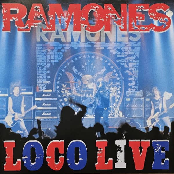 Ramones - Loco Live (Rhino Records, RCV1 26650) • 2xLP • Blue Translucent / Red Translucent • VG/VG • Record Store Day, Reissue, Remastered